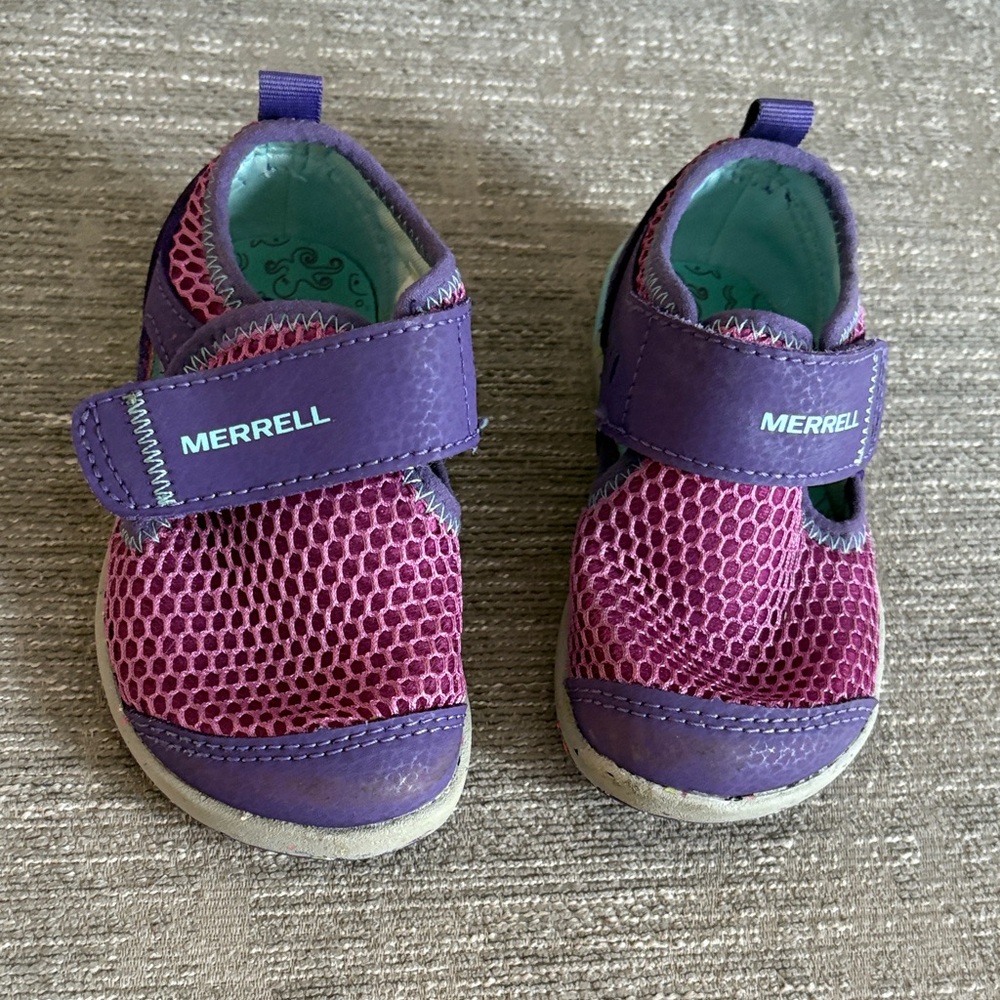 Merrell Kids Purple and Pink Water Shoes
